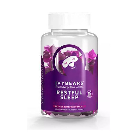 IvyBears Restful Sleep Συμπλήρωμα Διατροφής Για Ήρεμο Ύπνο 60 ζελεδάκια