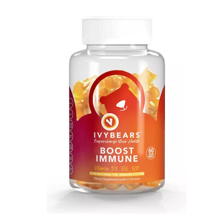 IvyBears Boost Immune Συμπλήρωμα για την Ενίσχυση του Ανοσοποιητικού 60 Ζελεδάκια