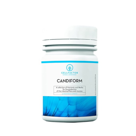 Metapharm Cellfactor Candiform Συμπλήρωμα διατροφής για την υγεία του πεπτικού συστήματος 50 κάψουλες