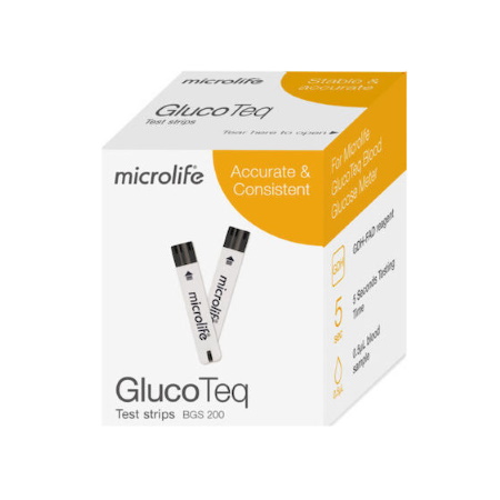 Microlife GlucoTeq Ταινίες Μέτρησης Σακχάρου 50 τεμάχια
