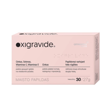 Caerus Med Oxigravide Women Food Supplement 30 ταμπλέτες