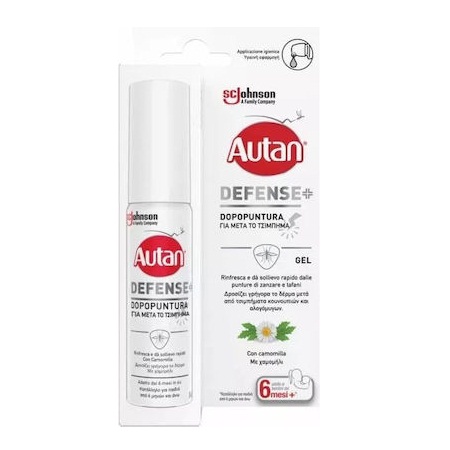 Autan Defense+ After Bite Gel Γέλη Για Μετά το Τσίμπημα 25ml