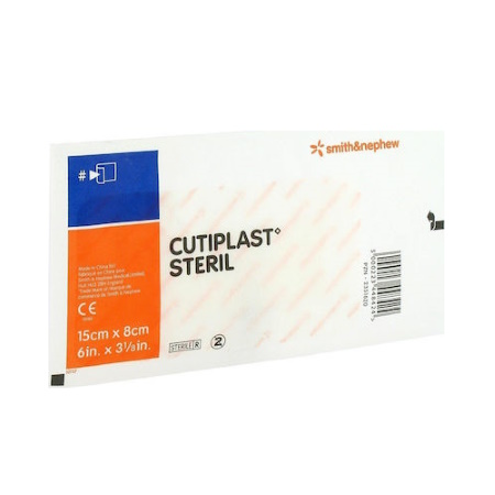 Smith & Nephew Cutiplast Steril Μη Αποστειρωμένη Γάζα 15x8cm 1 τεμάχιο