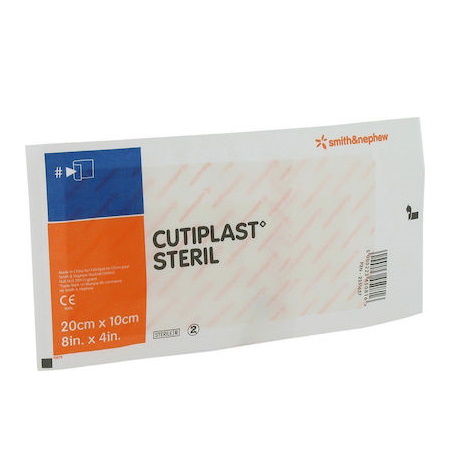 Smith & Nephew Cutiplast Steril Αποστειρωμένο Αυτοκόλλητο Επίθεμα 20x10cm 1 τεμάχιο