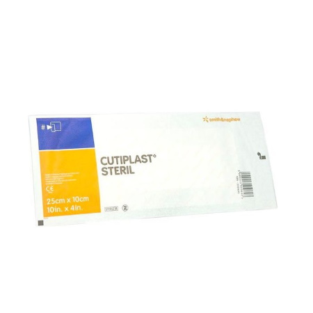 Smith & Nephew Cutiplast Steril Αποστειρωμένο Αυτοκόλλητο Επίθεμα 25x10cm 1 τεμάχιο