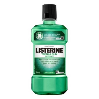 Listerine Teeth And Gum Defence Στοματικό Διάλυμα για Ενδυνάμωση των Δοντιών & Προστασία των Ούλων 250ml