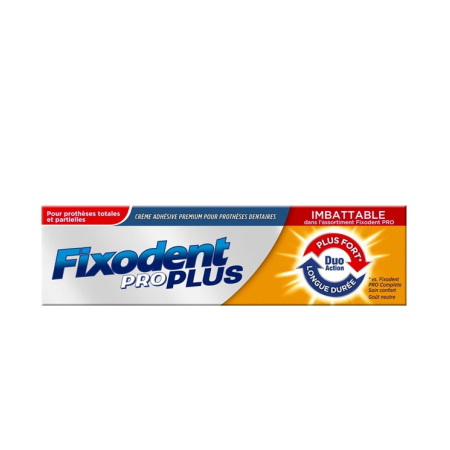 Fixodent Pro Plus Στερεωτική Κρέμα για Οδοντοστοιχίες 40gr