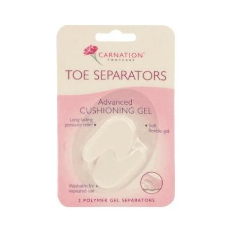 Vican Carnation Gel Toe Separators Διαχωριστικά Δακτύλων 2 τεμάχια