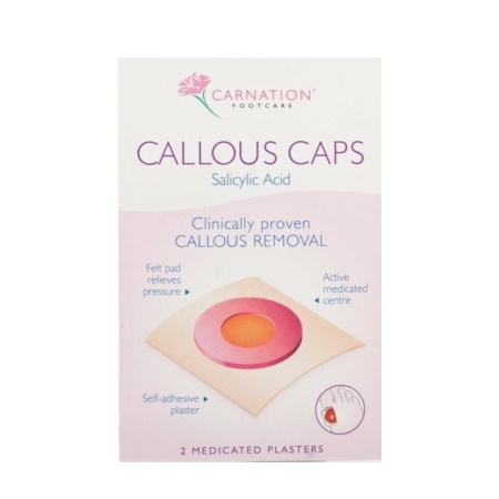 Carnation Callous Caps Επιθέματα Αφαίρεσης Κάλων 2 τεμάχια