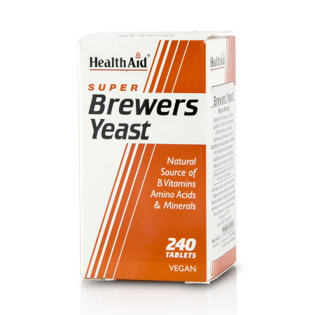 Health Aid Brewers Yeast Μαγιά Μπύρας 240 ταμπλέτες