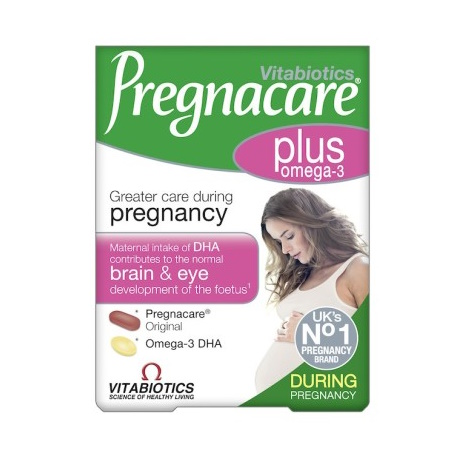 Vitabiotics Pregnacare Plus 28 ταμπλέτες Pregnacare + 28 κάψουλες με ωμέγα-3