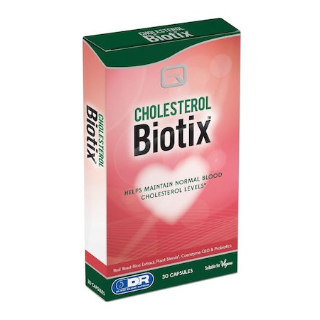 Quest Cholesterol Biotix Συμπλήρωμα Διατροφής για τον Έλεγχο της Χοληστερόλης στο Αίμα 30 κάψουλες