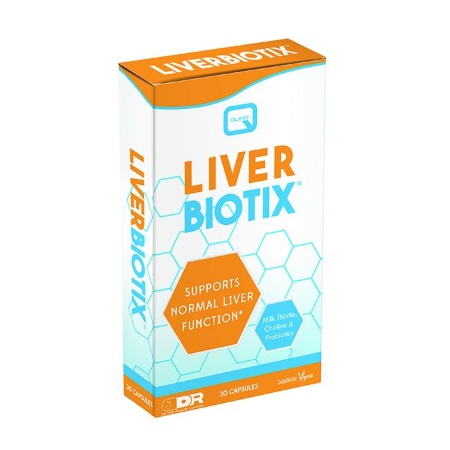 Quest Liver Biotix Φόρμουλα για το Συκώτι με Χολίνη 30 κάψουλες