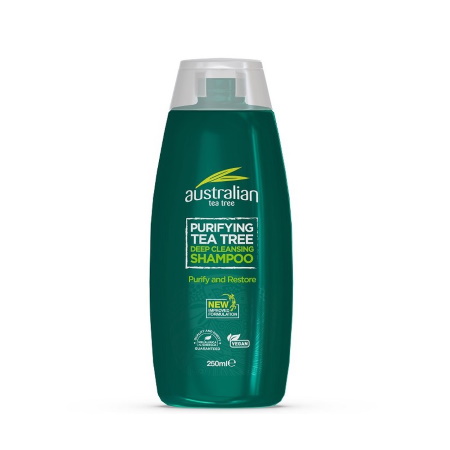Optima Australian Purifying Tea Tree Deep Cleansing Shampoο Σαμπουάν με Έλαιο Τεϊόδεντρου 250ml