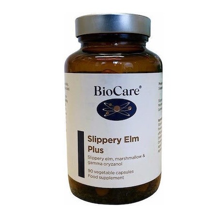BioCare Slippery Elm Plus Ειδικό Συμπλήρωμα Διατροφής 90 φυτικές κάψουλες