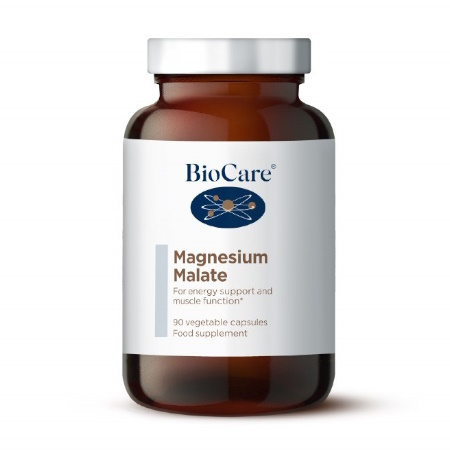 Biocare Magnesium Malate Συμπλήρωμα Διατροφής με Μαλικό Μαγνήσιο 90 Κάψουλες