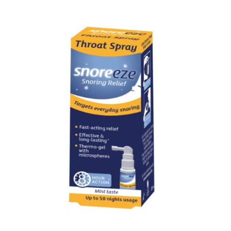 SnoreEze Spray για το Λαιμό 23.5ml Κατά του ροχαλητού
