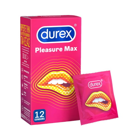 Durex Pleasuremax Προφυλακτικό για Μέγιστη Διέγερση 12 τεμάχια