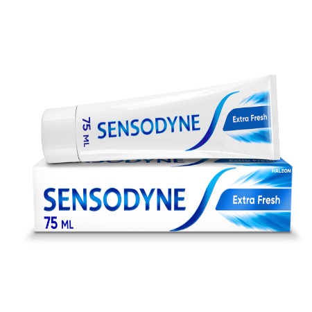 Sensodyne Extra Fresh Toothpaste Οδοντόκρεμα για Ανακούφιση & Προστασία για τα Ευαίσθητα Δόντια 75ml