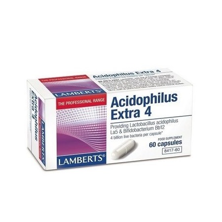 Lamberts Acidophilus Extra 4 Προβιοτικό Σκεύασμα 60 κάψουλες