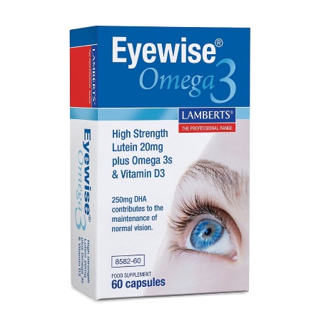 Lamberts Eyewise Omega 3 Συμπλήρωμα Διατροφής για την Καλή Υγεία των Ματιών 60 κάψουλες