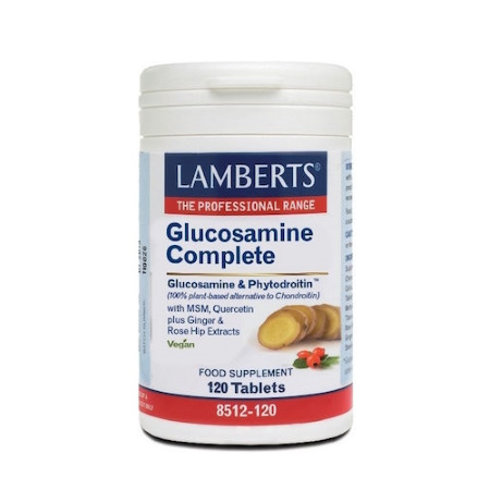 Lamberts Glucosamine Complete Vegan Συμπλήρωμα για την Υγεία των Αρθρώσεων 120 ταμπλέτες