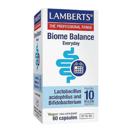 Lamberts Biome Balance Everyday Vegan Προβιοτικά για την Υγεία του Εντέρου 30 Φυτικές Κάψουλες