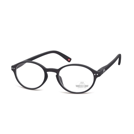 Montana Eyewear Γυαλιά Πρεσβυωπίας Βαθμός 1.00 Χρώμα Μαύρο Στρογγυλό 1τμχ