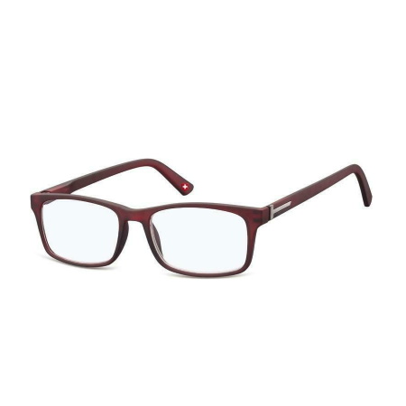 Montana Eyewear Γυαλιά Πρεσβυωπίας Βαθμός 1.00 Χρώμα Burgundy Μακρόστενο 1τμχ