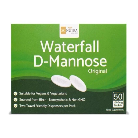 Waterfall D-Mannose Original Συμπλήρωμα Διατροφής για την Υγεία του Ουροποιητικού 50 ταμπλέτες