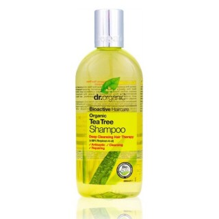 Dr. Organic Tea Tree Shampoo Σαμπουάν με Τεϊόδεντρο 265ml