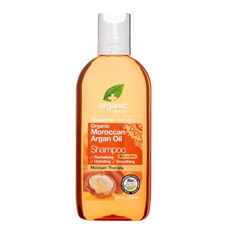 Dr Organic Moroccan Argan Oil Shampoo Σαμπουάν με Έλαιο Αργκάν 265ml