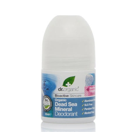 Dr. Organic Dead Sea Minerals Deodorant Αποσμητικό με Βιολογικά Μεταλλικά Στοιχεία 50ml