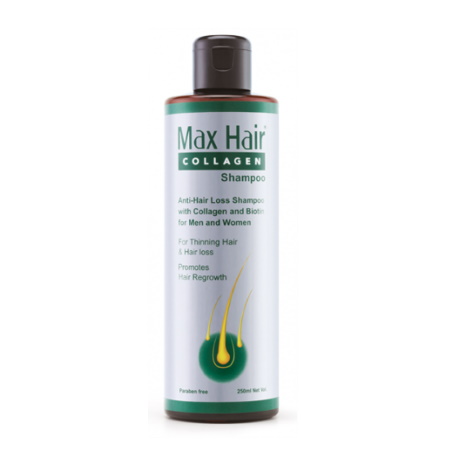 Medicare Max Hair, Collagen Sampoo Σαμπουάν κατά τις τριχόπτωσης 250ml