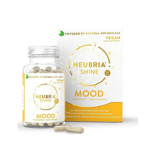Neubria Shine Mood Συμπλήρωμα Διατροφής για τη Φυσιολογική Ψυχολογική Ισορροπία 60 κάψουλες