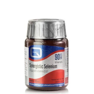 Quest Synergistic Selenium 200mg Σελήνιο και Βιταμίνες C & E 90 ταμπλέτες