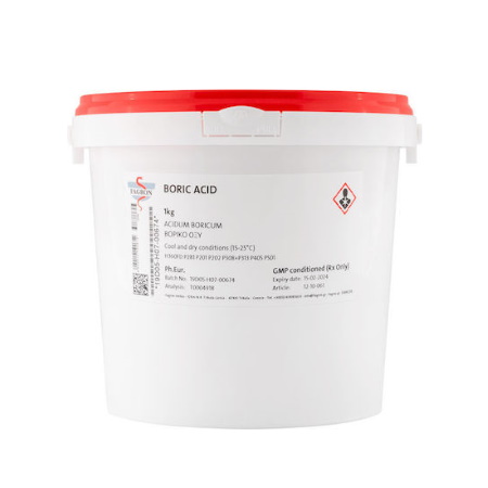 Fagron Boric Acid Σκόνη για Ψύλλους 1000gr