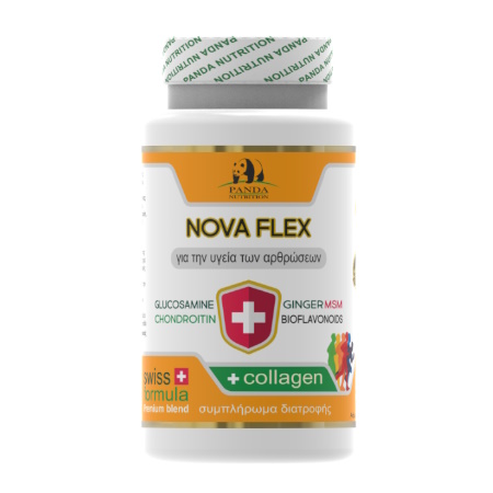 Panda Nutrition Novaflex Συμπλήρωμα Διατροφής για την Υγεία των Οστών και των Αρθρώσεων 30 Ταμπλέτες