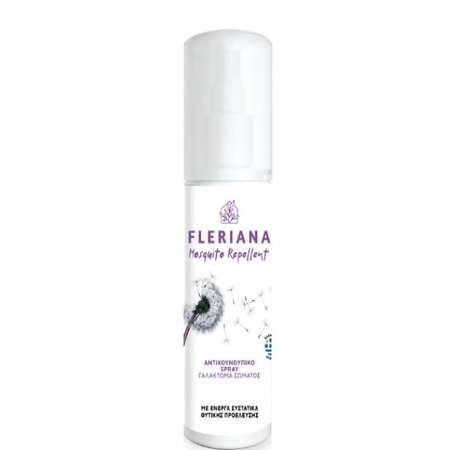 Fleriana Mosquito Repellent Αντικουνουπικό Σπρέι Γαλάκτωμα Σώματος 75ml
