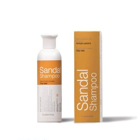 Evdermia Sandal Shampoo Σμηγματορρυθμιστικό Σαμπουάν για λιπαρά μαλλιά 250ml