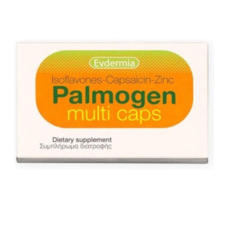 Evdermia Palmogen Multi Caps Συμπλήρωμα Διατροφής για την Αντιμετώπιση της Τριχόπτωσης 30 Κάψουλες