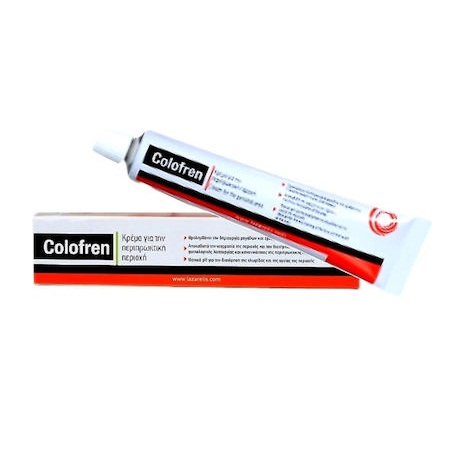 Lazarelis Colofren Cream Κρέμα Για Την Περιπρωκτική Περιοχή 25gr
