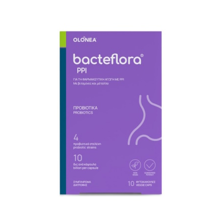Bacteflora Ppi 10caps (holistic Med)
