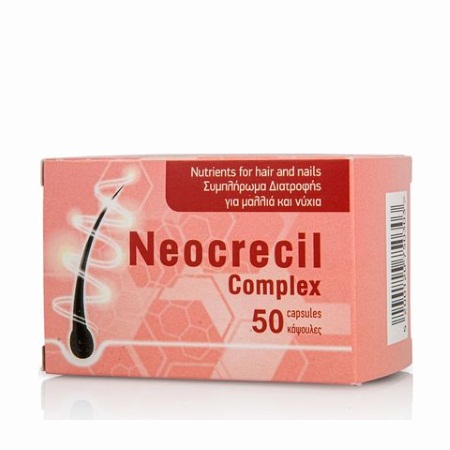 Medimar Neocrecil Complex Συμπλήρωμα Διατροφής για Μαλλιά και Νύχια 50 κάψουλες