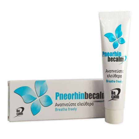 BeCalm Pneorhin Ενυδατικό & Αποσυμφορητικό Gel για Απελευθέρωση Αναπνοής & Προστασία από την Ξηρότητα & Ερεθισμούς 15ml