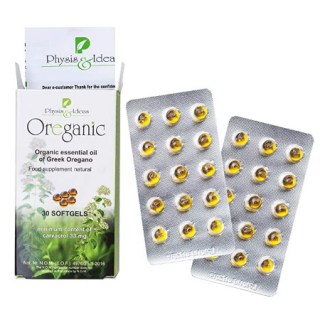 Oreganic Βιολογικό Αιθέριο Έλαιο Ελληνικής Ρίγανης 30 κάψουλες