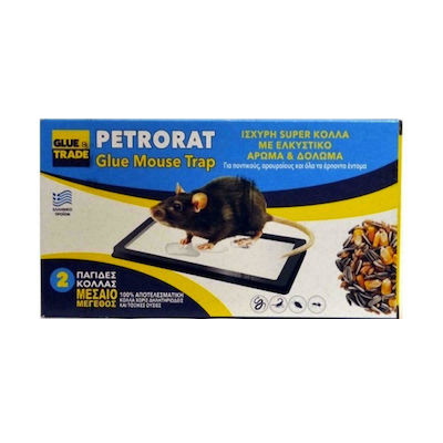 Glue & Trade Petrorat Παγίδα Κόλλας από Πλαστικό 2 τεμάχια