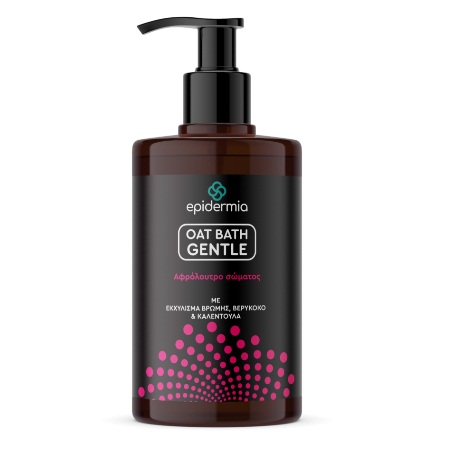 Epidermia Oat Bath Gentle Αφρόλουτρο Με Εκχυλίσματα Βρώμης, Βερίκοκου Και Καλέντουλας 500ml