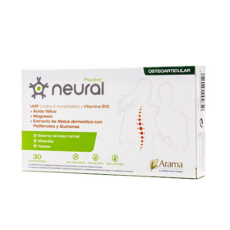Neural Plactive Συμπλήρωμα Διατροφής για την Ομαλή Λειτουργία του Νευρικού Συστήματος 30 δισκία