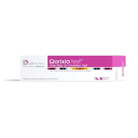 DyonMed Ωorixia Test Τέστ Αυτοελέγχου Ωορρηξίας και Στοχευμένης Σύλληψης 1 Τεμάχιο